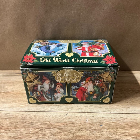 New! Old World Christmas Boy Baby Bottle Tree Ornament Glass Hanging Decoration - Picture 8 of 8